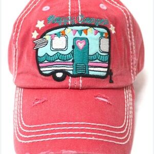 KBETHOS Coral Pink Vintage Baseball Cap